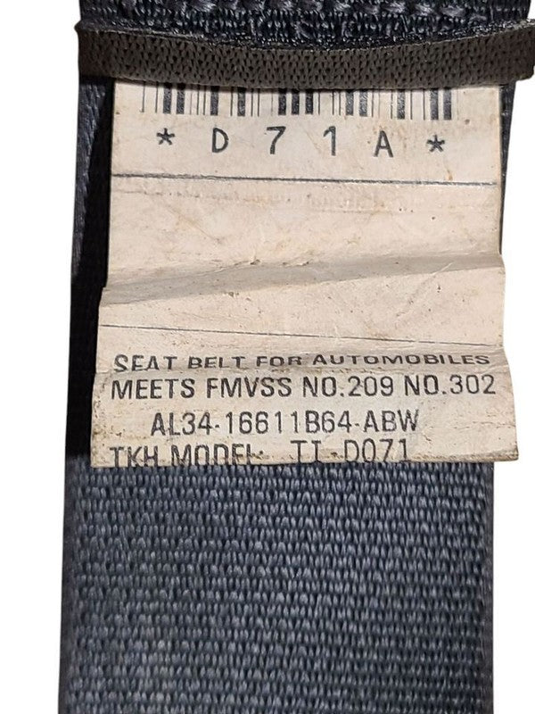 F150      2011 Seat Belt Rear 628314