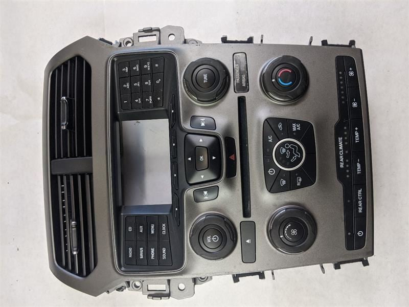 Audio Equipment Radio Control Panel Manual AC Fits 14-15 EXPLORER 2559