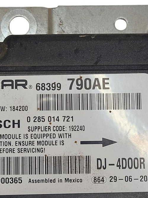Chassis ECM Below Console Crew Cab Fits 19 DODGE 2500 PICKUP 674195