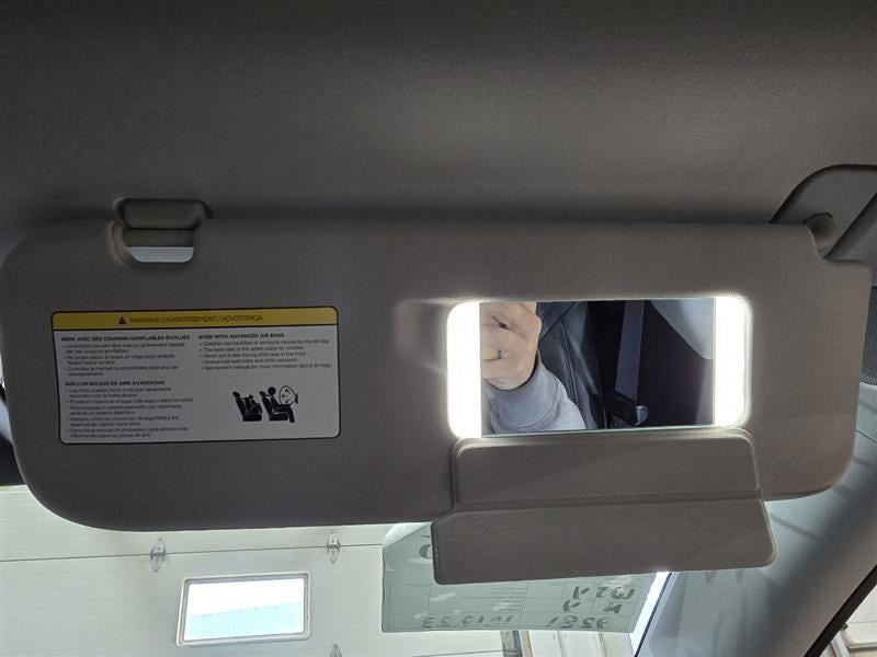 TESLA 3   2023 Gray, Right Hand Passenger Side Sun Visor 577775