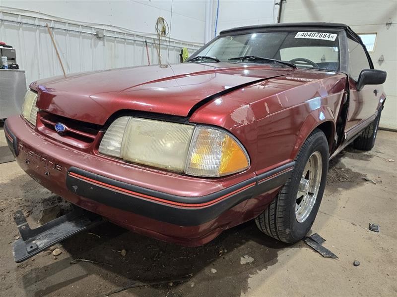 FRONT MUSTANG   1990 Driver's Side Retractor Seat Belt Front 576917