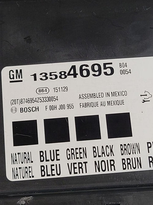 Chassis ECM Body Control BCM Left Hand Side Dash Fits 13-17 EQUINOX 64