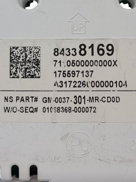Speedometer MPH And KPH Opt Umn Cluster ID 84257746 Fits 18-19 CANYON 