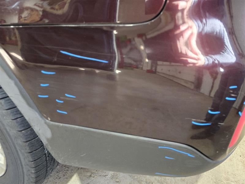 Rear Bumper With Park Assist Textured Lower Cover Fits 14-15 SORENTO 6