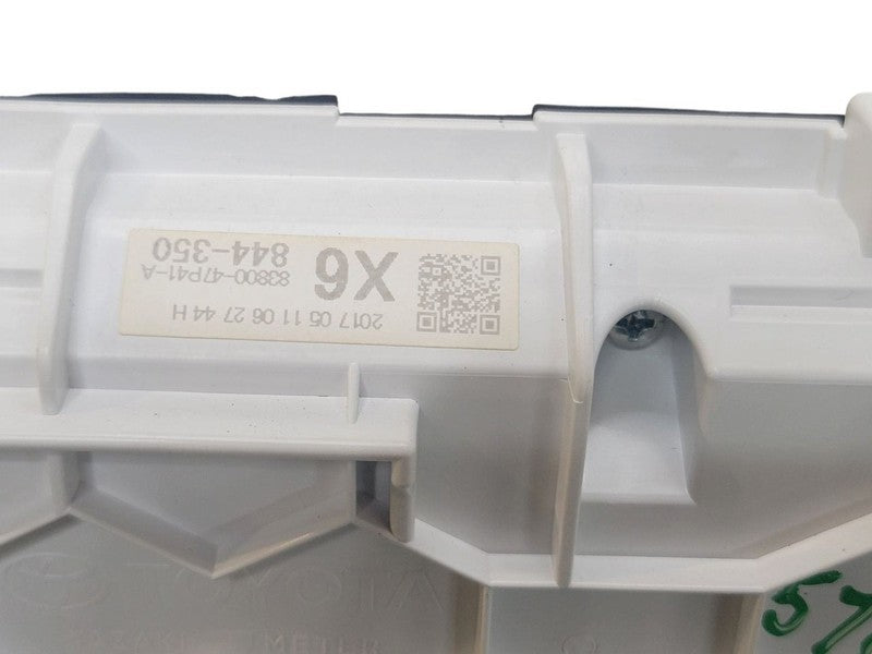 Speedometer Cluster Prius Prime VIN Fp 7th And 8th Digit Fits 17 PRIUS