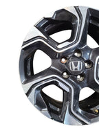Wheel 18x7-1/2 Alloy Machined Face Black Touring Fits 17-19 CR-V 65022