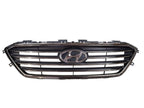 Grille Center Upper 4 Bars Chrome Fits 15-17 SONATA 647406