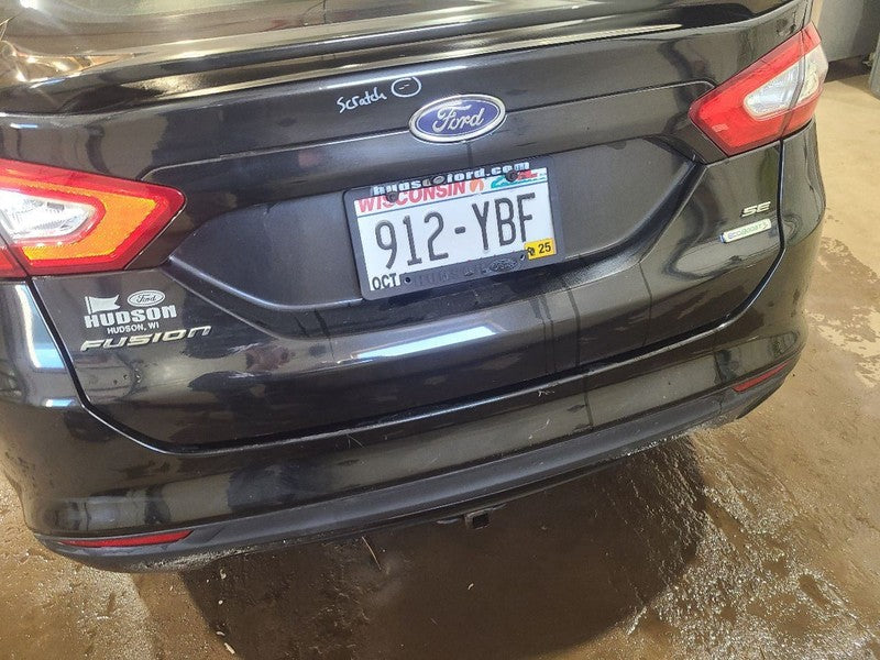 Rear Bumper Without Park Assist 1 Exhaust Cutout Fits 13-18 FUSION 651
