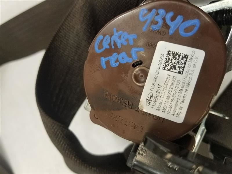 REAR F150      2017 Center Retractor Seat Belt Rear 554669