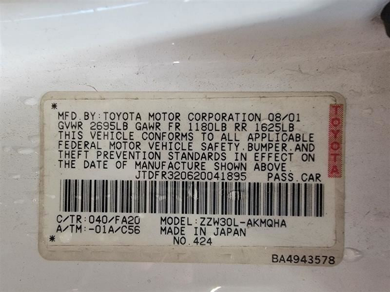 Anti-Lock Brake Part Actuator And Pump Assembly Fits 00-02 MR2 281564