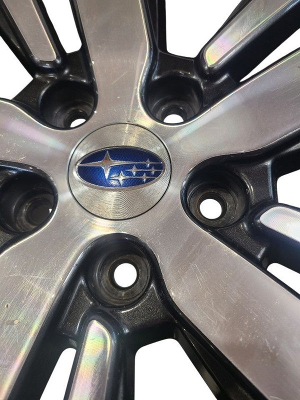 Wheel 18x7 Alloy Wagon 5 Spoke Limited Dark Gray Inlay Fits 18-19 LEGA