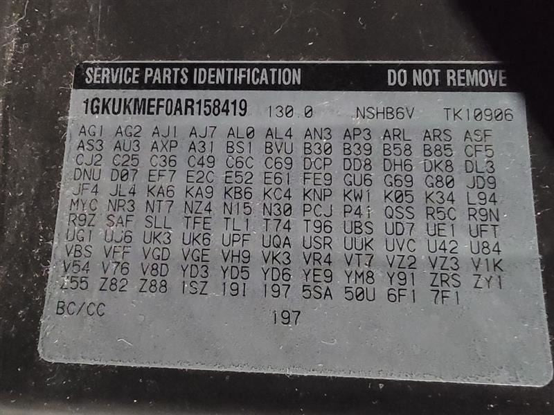 2010 DENALI XL Amplifier Speakers   384272