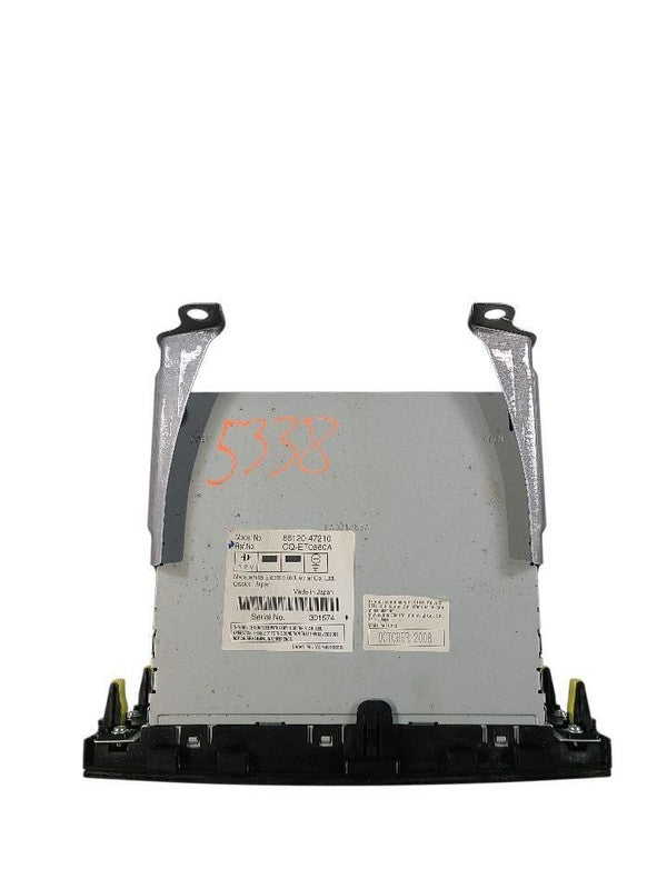Audio Equipment Radio Receiver With CD Fits 06-09 PRIUS 654742