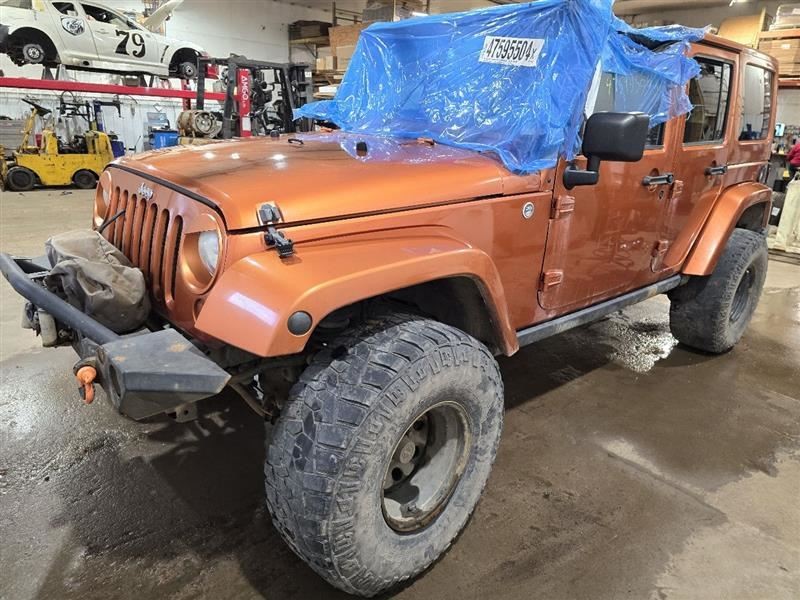 Chassis ECM Below Passenger Side Front Seat Fits 12 WRANGLER 588062