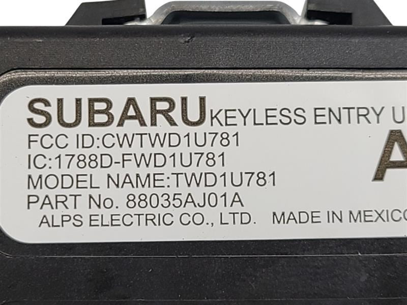 Chassis ECM Theft-locking Keyless Entry ID 88035AJ01A Fits 11-14 LEGAC