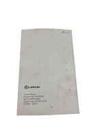 CT200H    2013 Owners Manual 621367
