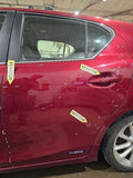 Driver Rear Side Door Electric Windows Fits 11-17 LEXUS CT200H 621264
