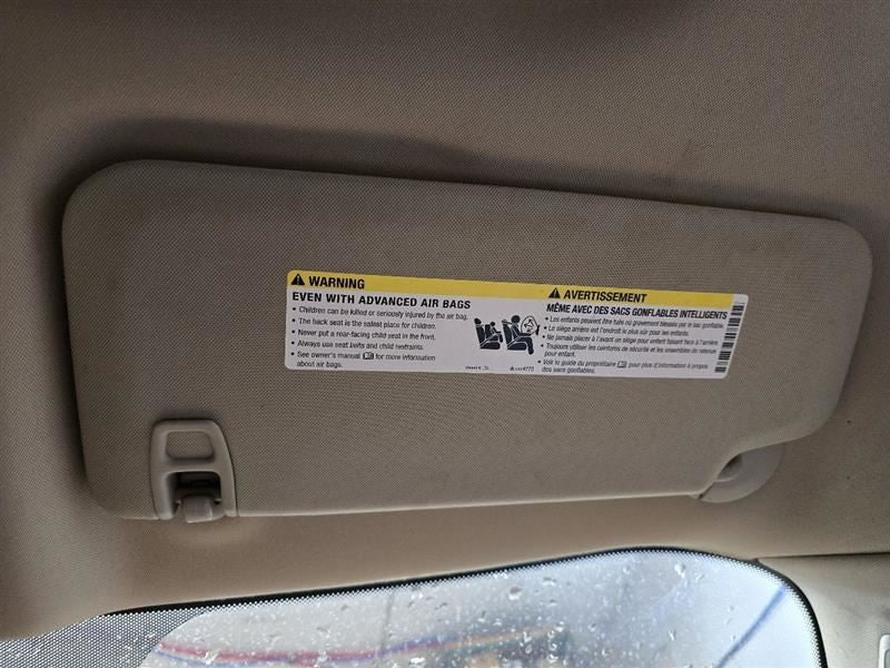 Passenger Sun Visor VIN J 11th Digit Limited Fits 07-17 ACADIA 606748