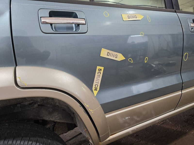 Passenger Rear Side Door With Fender Flare Fits 98-02 ISUZU TROOPER 64