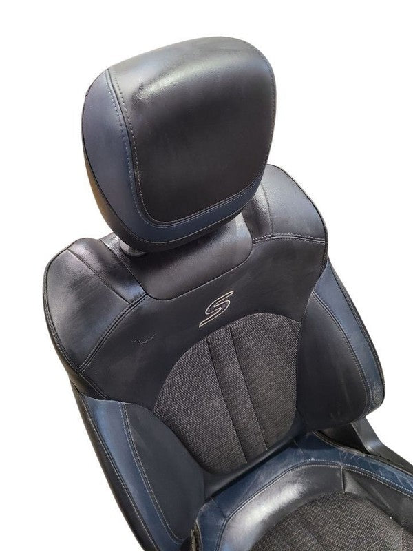 Driver Front Seat Bucket Electric Cloth And Leather Fits 15-17 200 644