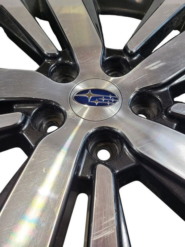 Wheel 18x7 Alloy Wagon 5 Spoke Limited Dark Gray Inlay Fits 18-19 LEGA