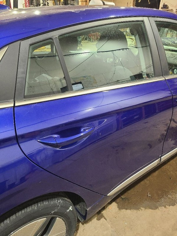 Passenger Rear Side Door With Body Side Moulding Fits 17-22 IONIQ 6561