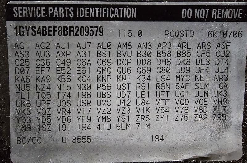 Driver Left Headlight Without LED Fits 09-14 ESCALADE 586181