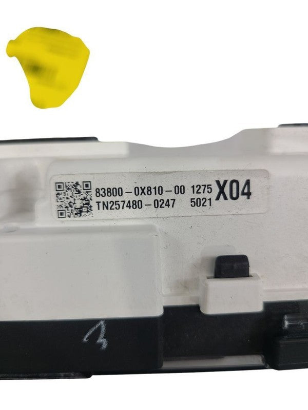 Speedometer Cluster MPH ID 83800-0X810 Fits 15-17 CAMRY 616202