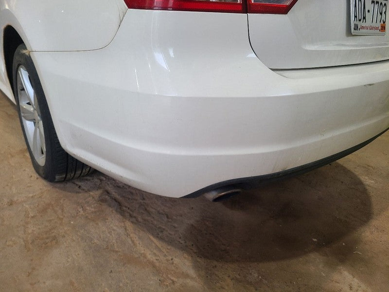 Rear Bumper Sedan Without Chrome Moulding Fits 12-15 PASSAT 666862