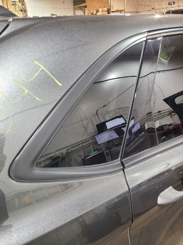 Passenger Quarter Glass Privacy Tint Black Moulding Fits 15-24 EDGE 65
