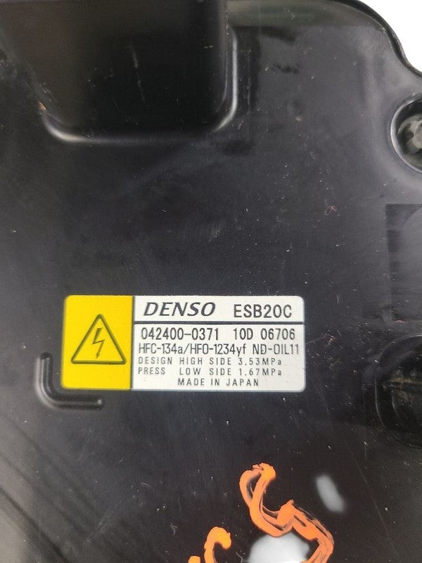 AC Compressor Prius VIN Fu 7th And 8th Digit Fits 16-22 PRIUS 653572