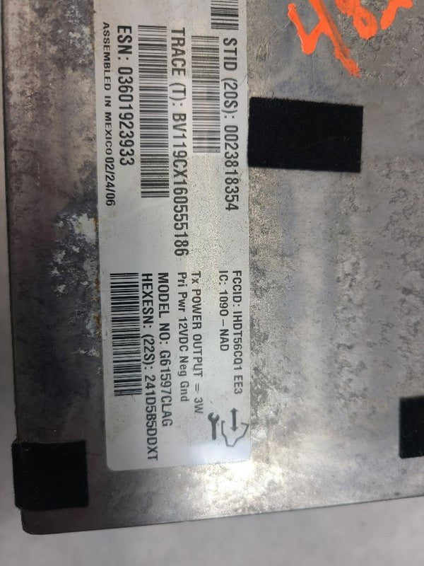Audio Equip Radio Satellite Receiver Opt U2K Fits 06-12 CANYON 606148 