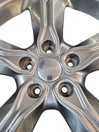 Wheel 19x7 5 Spoke Aluminum Painted Hyper Black Fits 14-18 JOURNEY 666