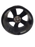 Wheel 19x8 Alloy 5 Twisted Spoke Painted Black Fits 23-26 INTEGRA 6713
