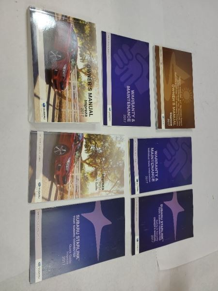 IMPREZA   2017 Owners Manual 557336