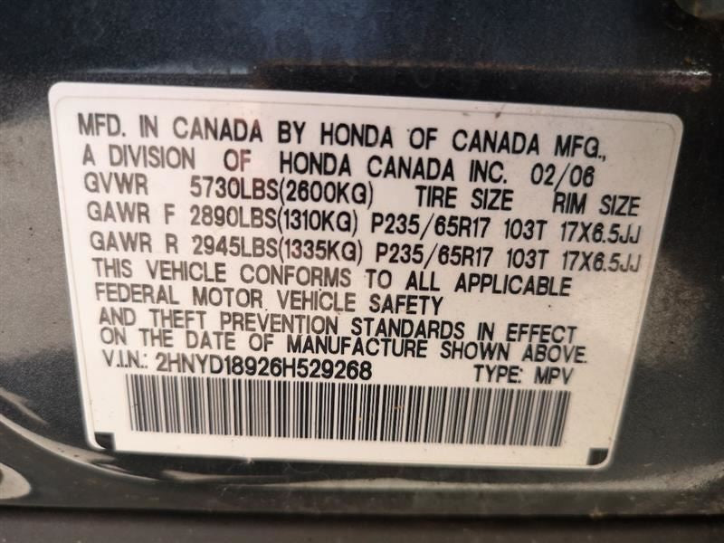 Transfer Case Fits 06-15 PILOT 260708