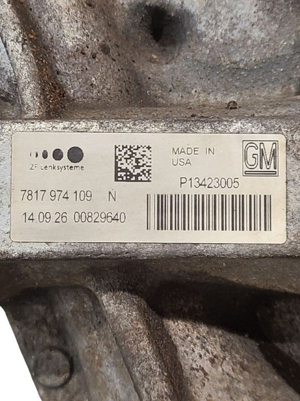 Steering Gear/Rack Power Rack And Pinion ID 13423005 Fits 13-17 VERANO
