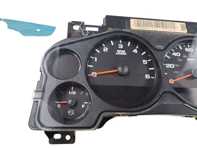 Speedometer Cluster MPH US Market Fits 07-10 SIERRA 1500 PICKUP 647772