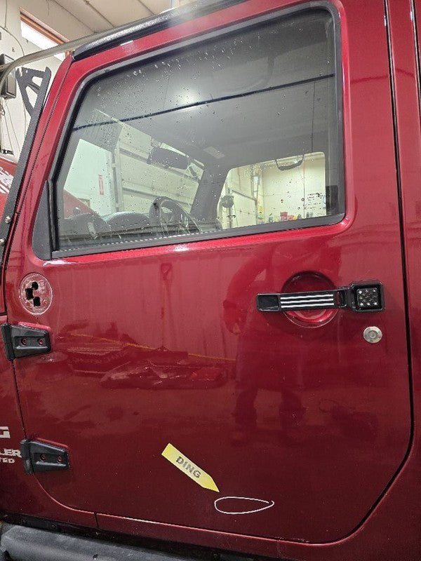 Driver Front Door VIN W 6th Digit Jk Body Full Door Fits 11-18 WRANGLE
