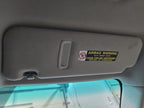 Passenger Sun Visor Illuminated Fits 07-09 LEXUS LS460 637524