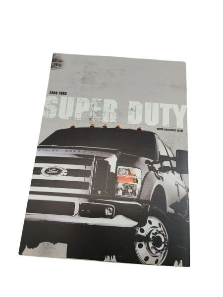 F350SD    2008 Owners Manual 592145