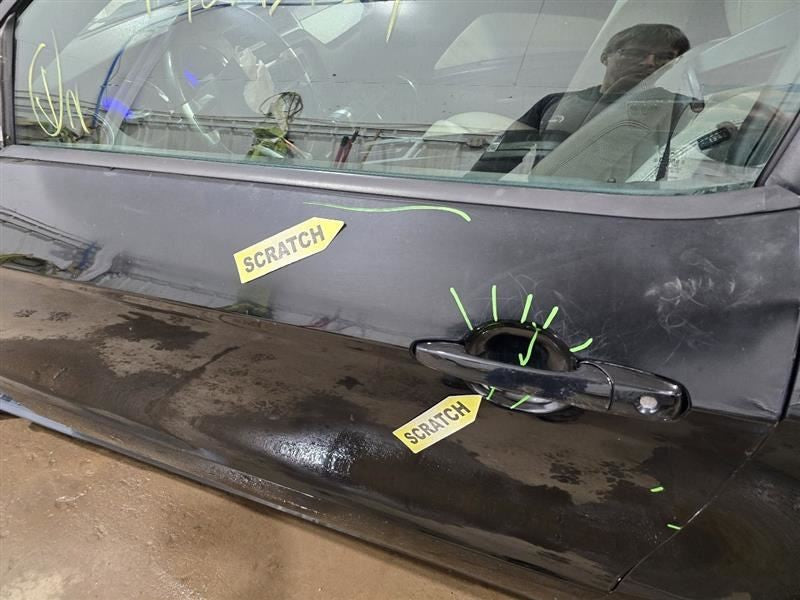 Driver Left Front Door Electric Coupe Fits 10-12 MUSTANG 582309