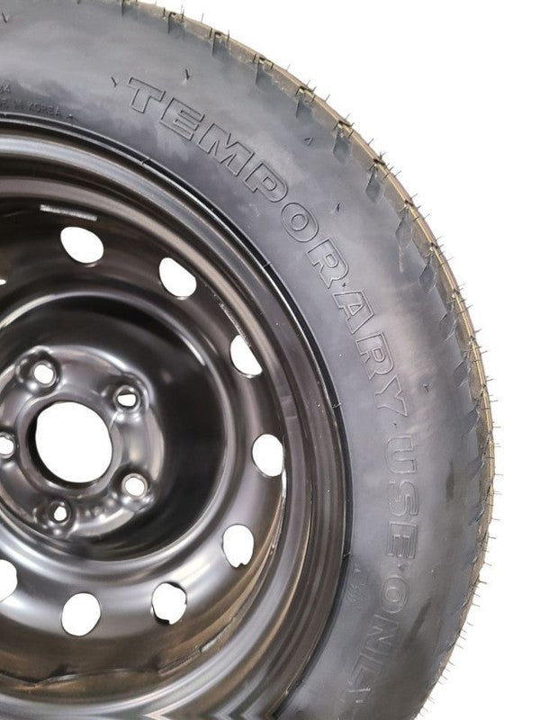 Wheel 15x4 Steel Compact Spare Black Fits 11-23 ELANTRA 665278