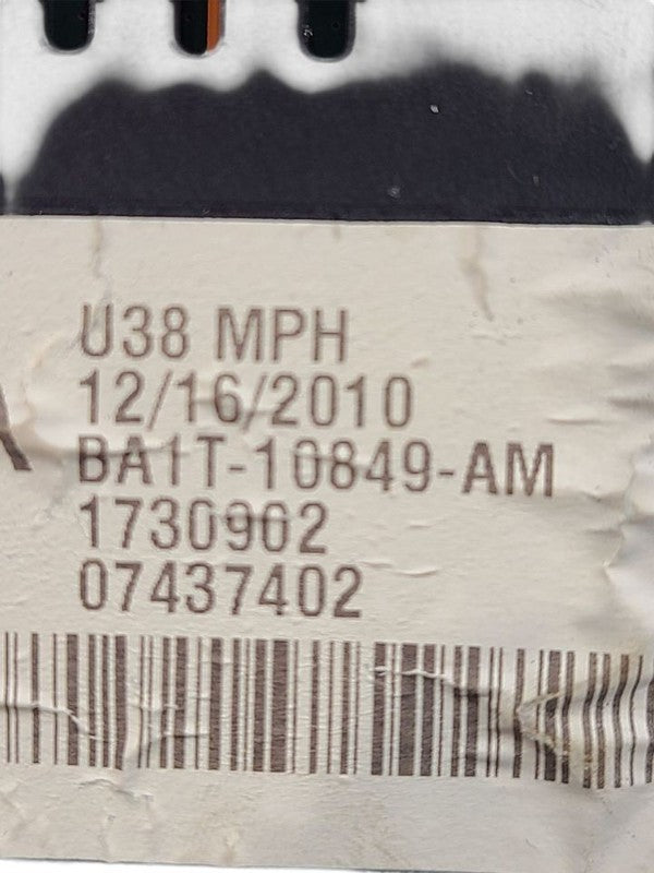 Speedometer Cluster MPH ID BA1T-10849-AA Thru Ap Fits 11 MKX 633735