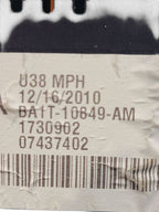 Speedometer Cluster MPH ID BA1T-10849-AA Thru Ap Fits 11 MKX 633735