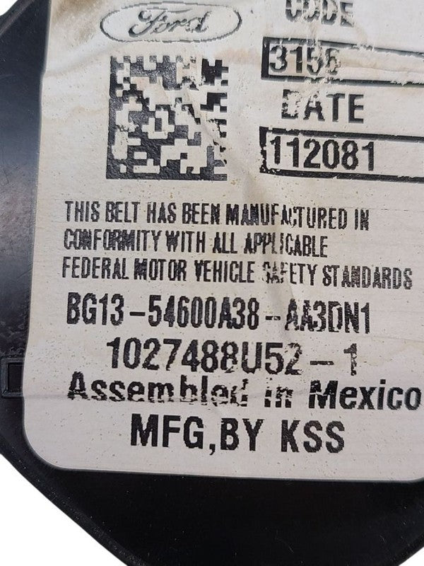 MKS       2013 Seat Belt Rear 630470