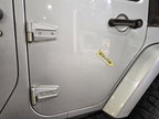 Driver Rear Side Door Full Door Privacy Tint Glass Fits 07-10 WRANGLER