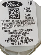 Seat Belt Front Passenger Retractor Fits 17-20 FUSION 598816