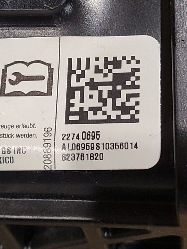 Passenger Right Air Bag Passenger Dash Fits 11 VOLT 626184