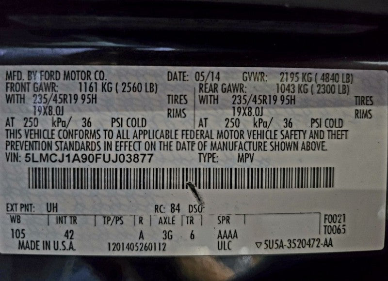 Front Bumper Station Wgn Outback With Fog Lamps Fits 10-11 LEGACY 6485